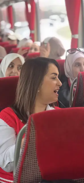 رحلة السيدات — محمية عجلون — صورة من الرحلة