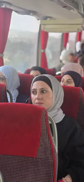 رحلة السيدات — محمية عجلون — صورة من الرحلة